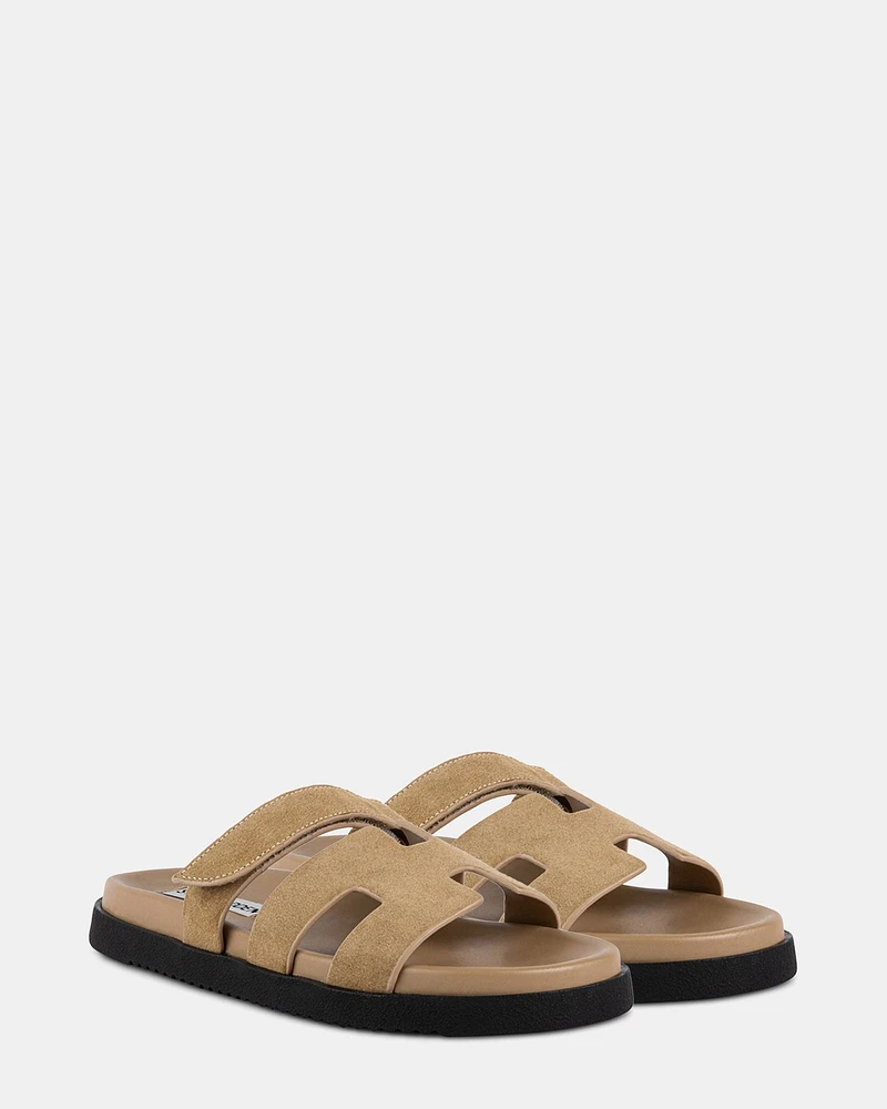 MAYVEN TAUPE SUEDE