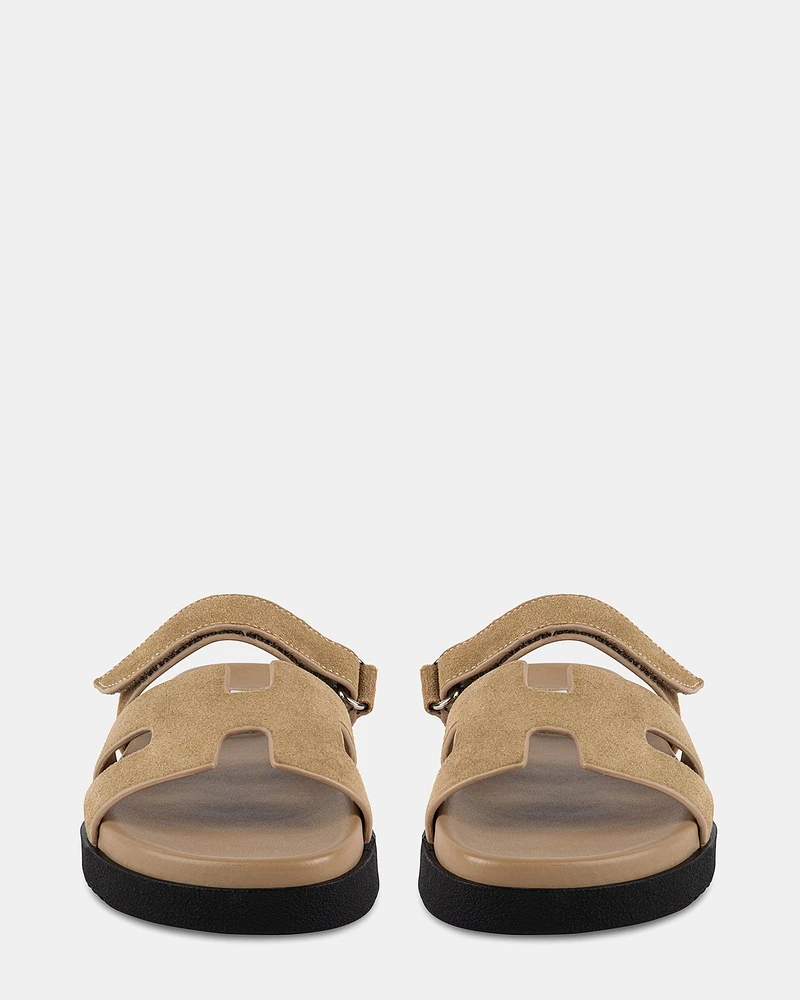 MAYVEN TAUPE SUEDE