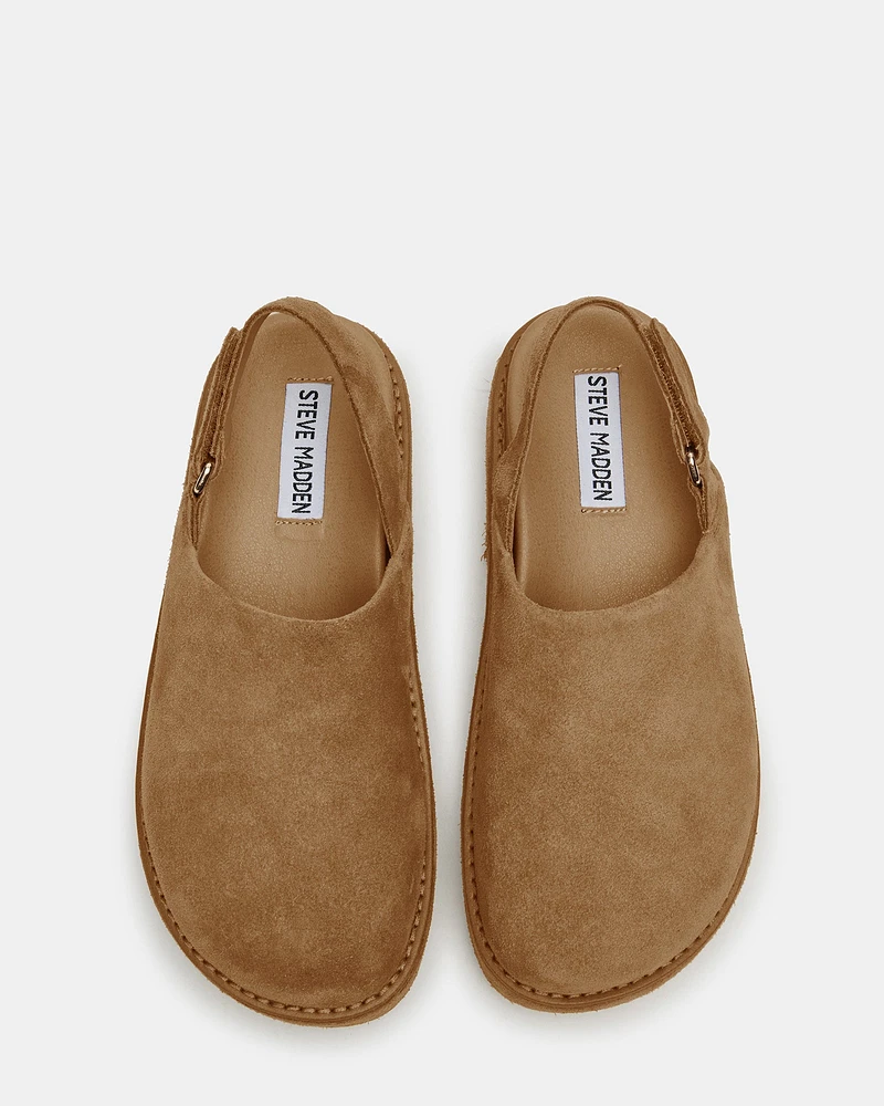 MELLOW TAN SUEDE