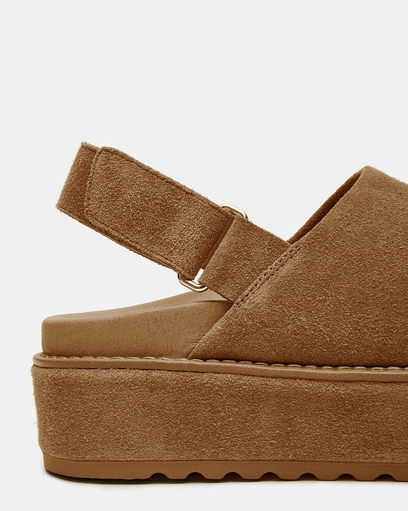 MELLOW TAN SUEDE