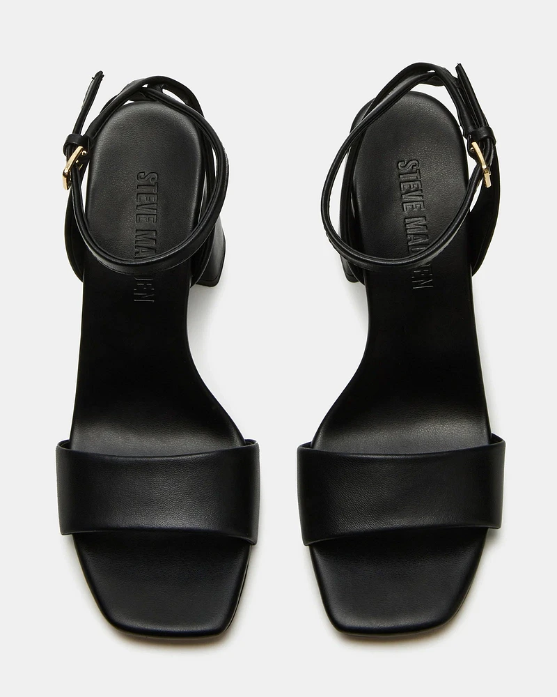 MESSA BLACK LEATHER