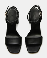 MESSA BLACK LEATHER