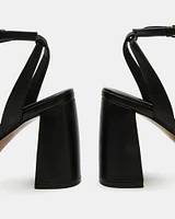 MESSA BLACK LEATHER