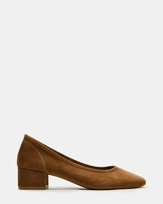 MOLLIE TAN SUEDE