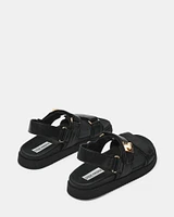 MONA BLACK LEATHER