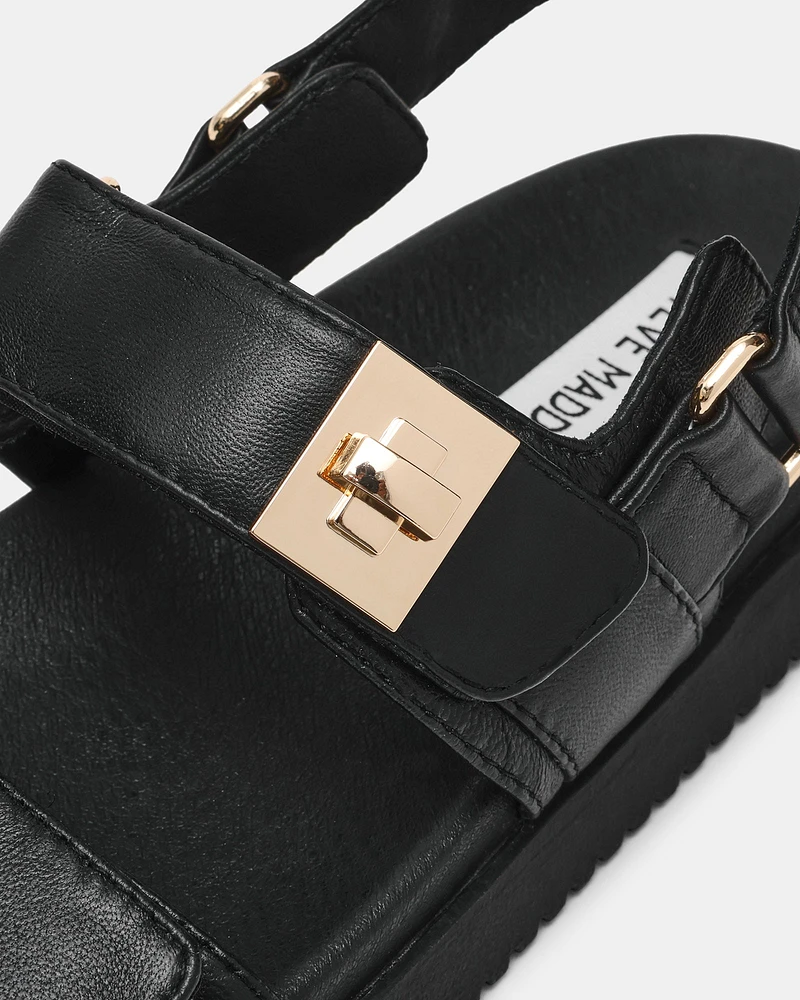 MONA BLACK LEATHER