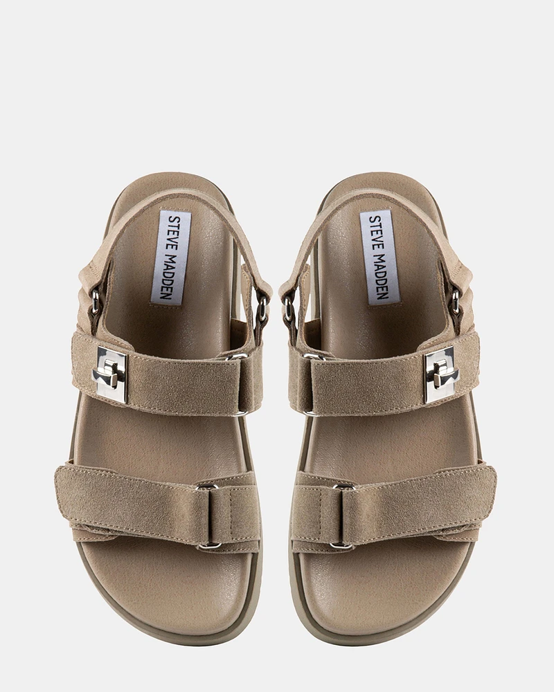 MONA TAUPE SUEDE