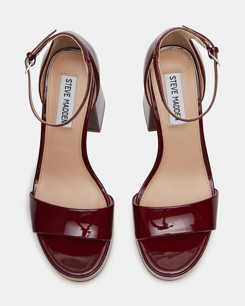 MYTHIC BURGUNDY PATENT