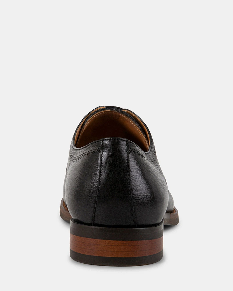 NELIGAN BLACK LEATHER