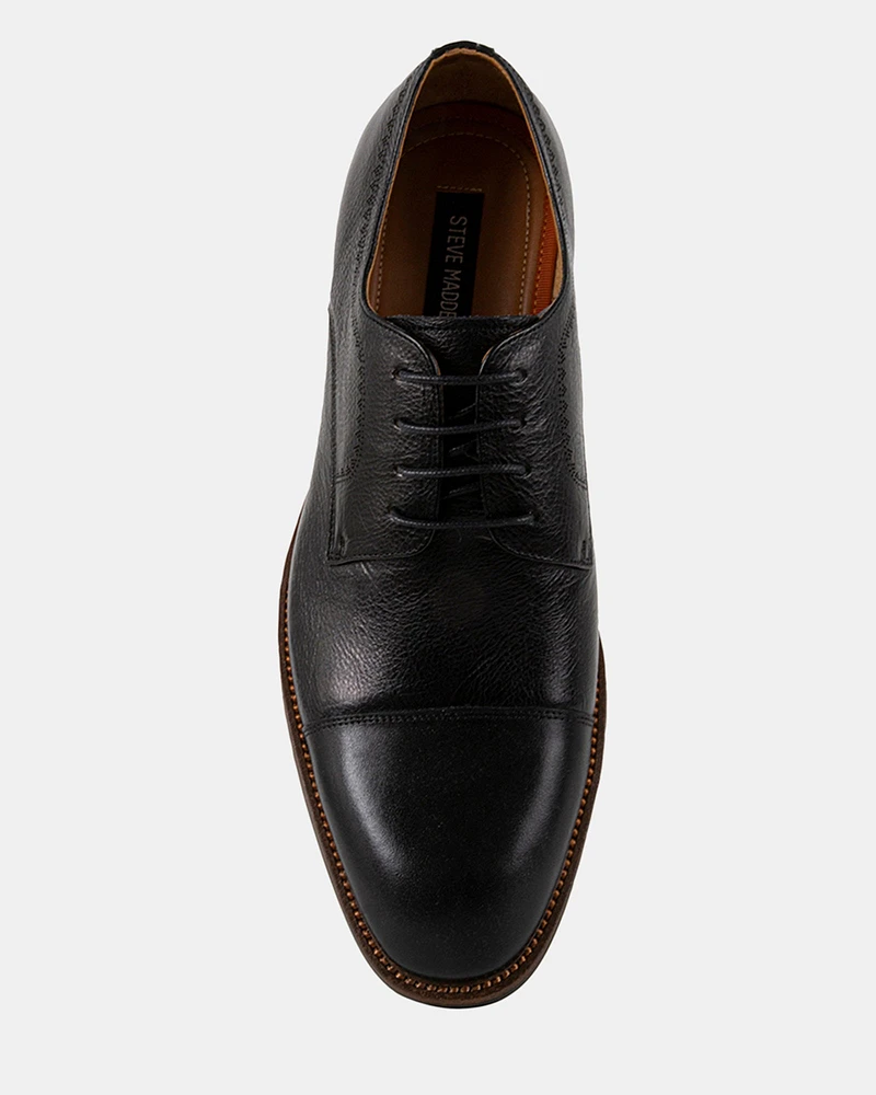 NELIGAN BLACK LEATHER