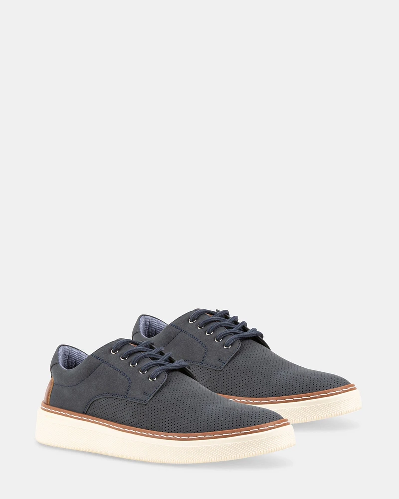 P-OXFORD NAVY NUBUCK