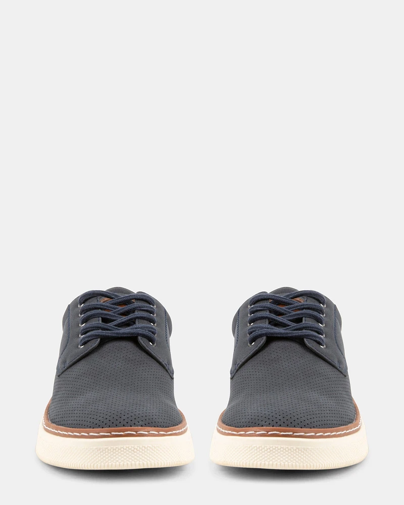 P-OXFORD NAVY NUBUCK