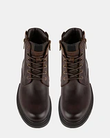 QUARTZ BROWN LEATHER