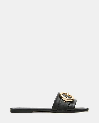 REEFF BLACK LEATHER