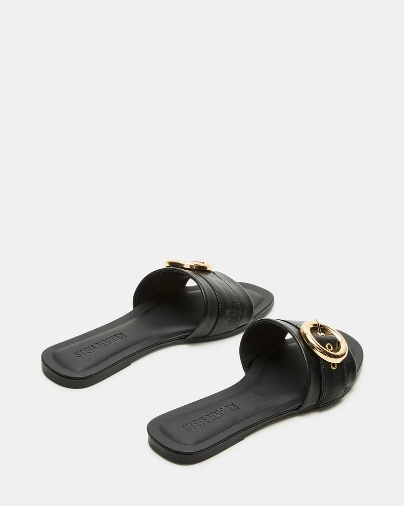 REEFF BLACK LEATHER