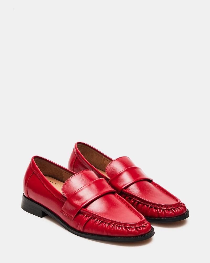RIDLEY RED LEATHER