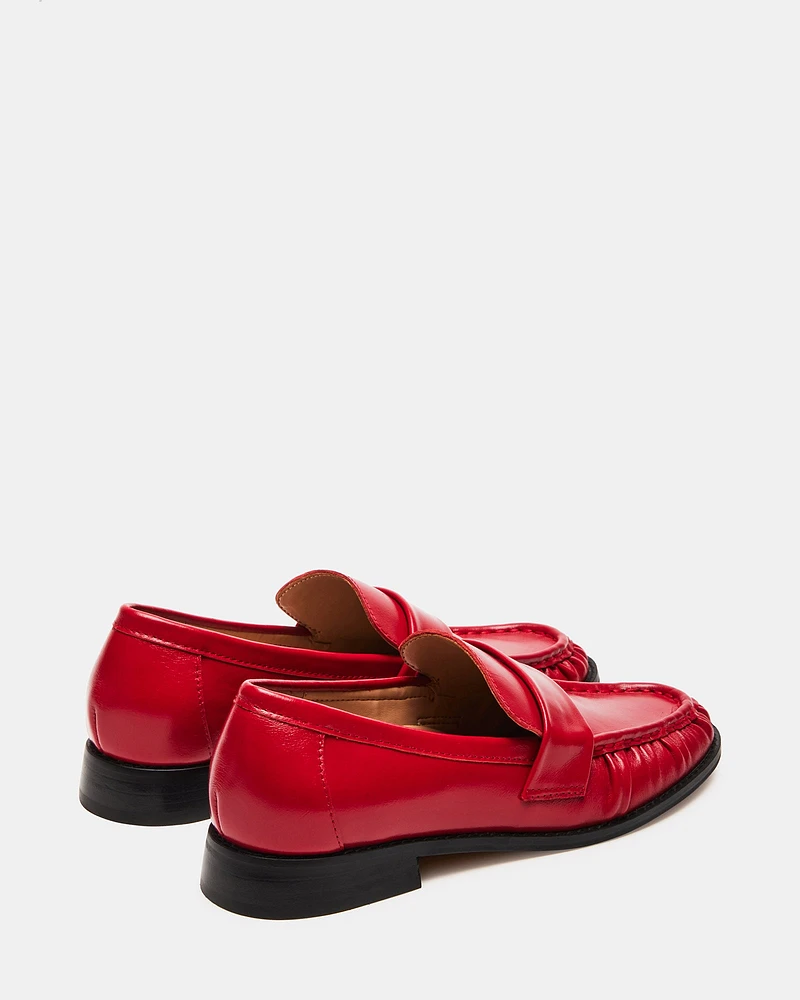 RIDLEY RED LEATHER