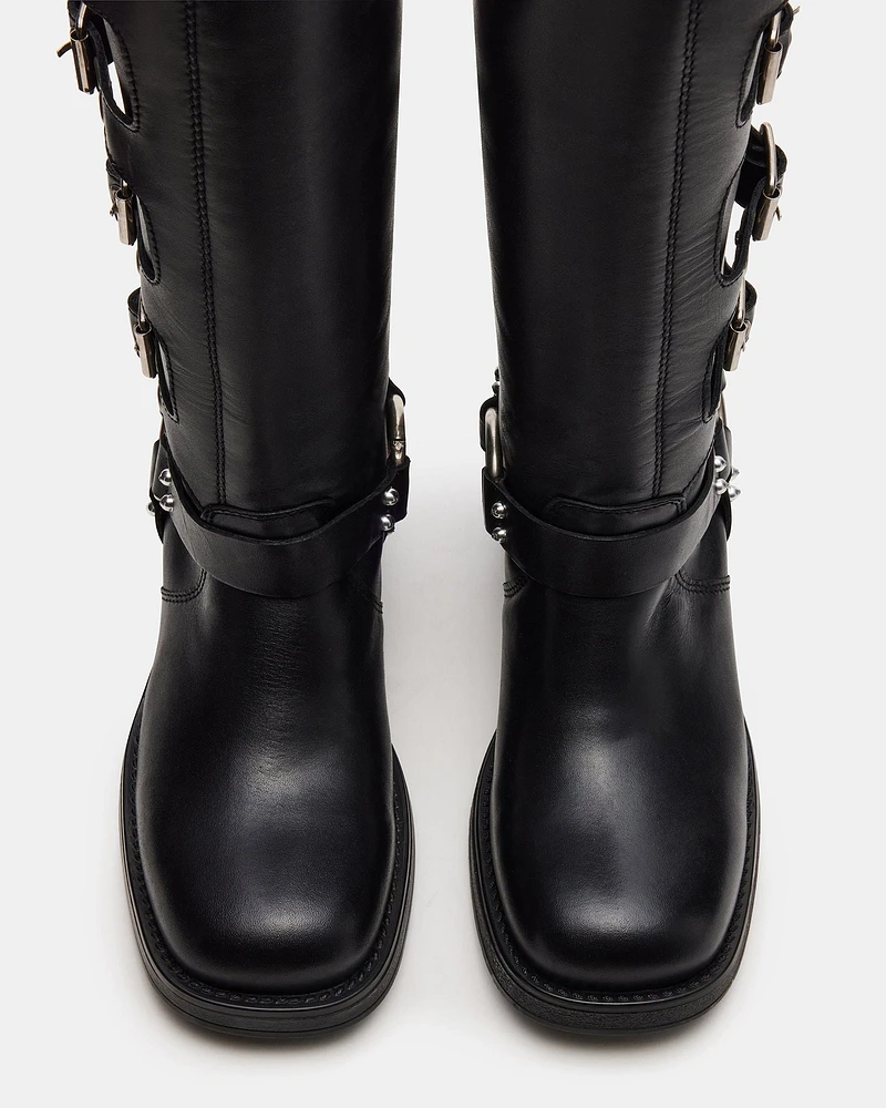ROCKYY BLACK LEATHER