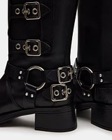 ROCKYY BLACK LEATHER