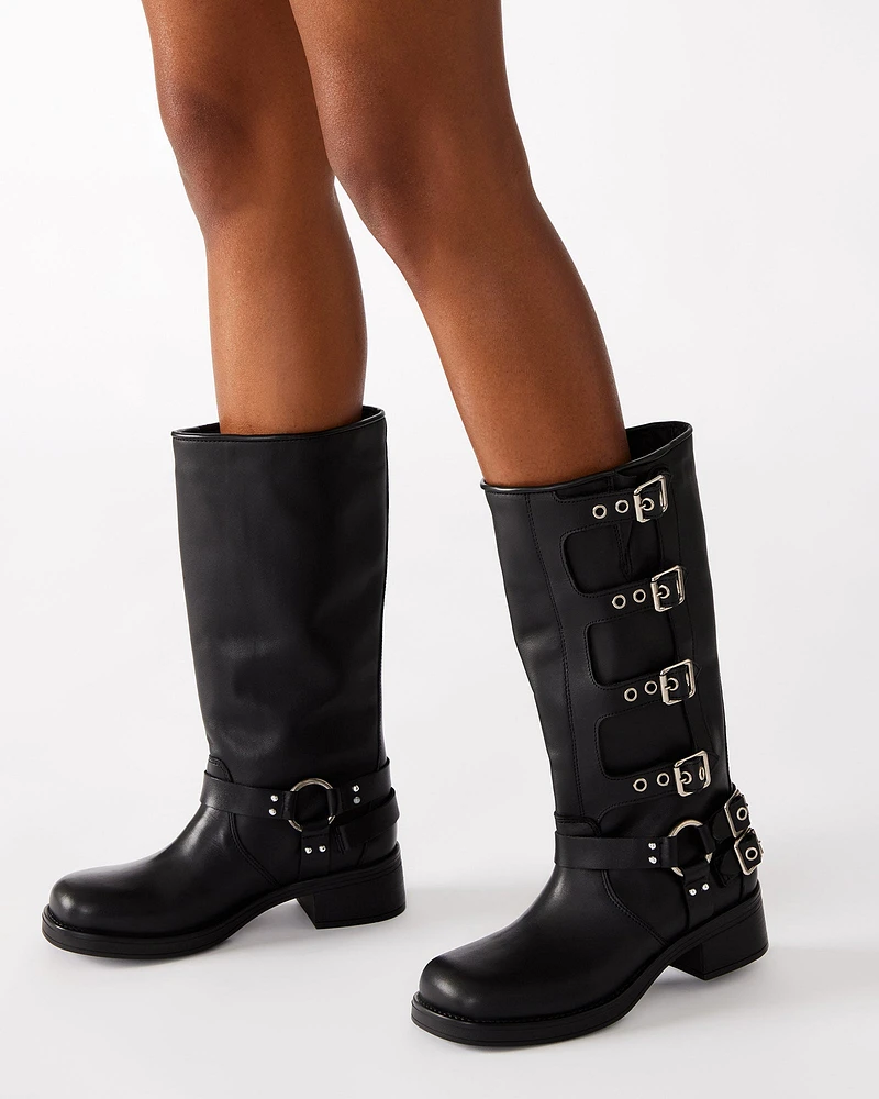 ROCKYY BLACK LEATHER
