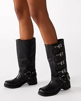 ROCKYY BLACK LEATHER