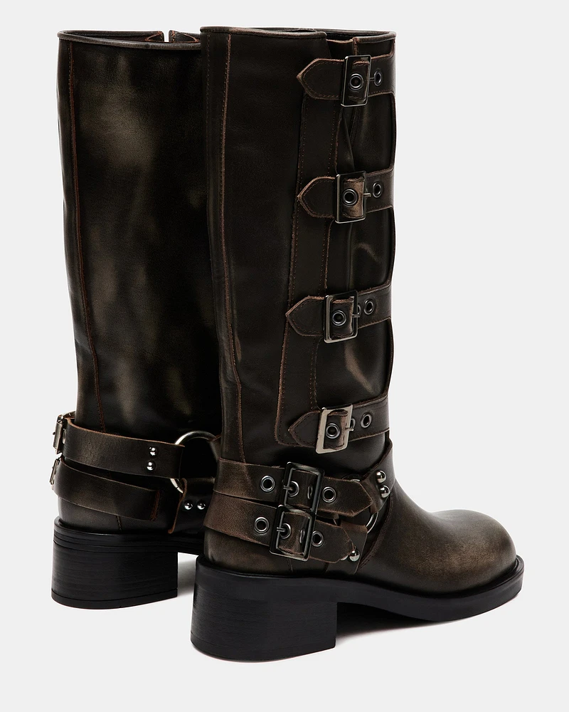 ROCKYY BROWN LEATHER