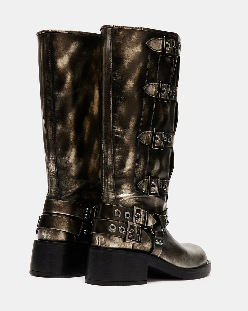 ROCKYY SILVER LEATHER