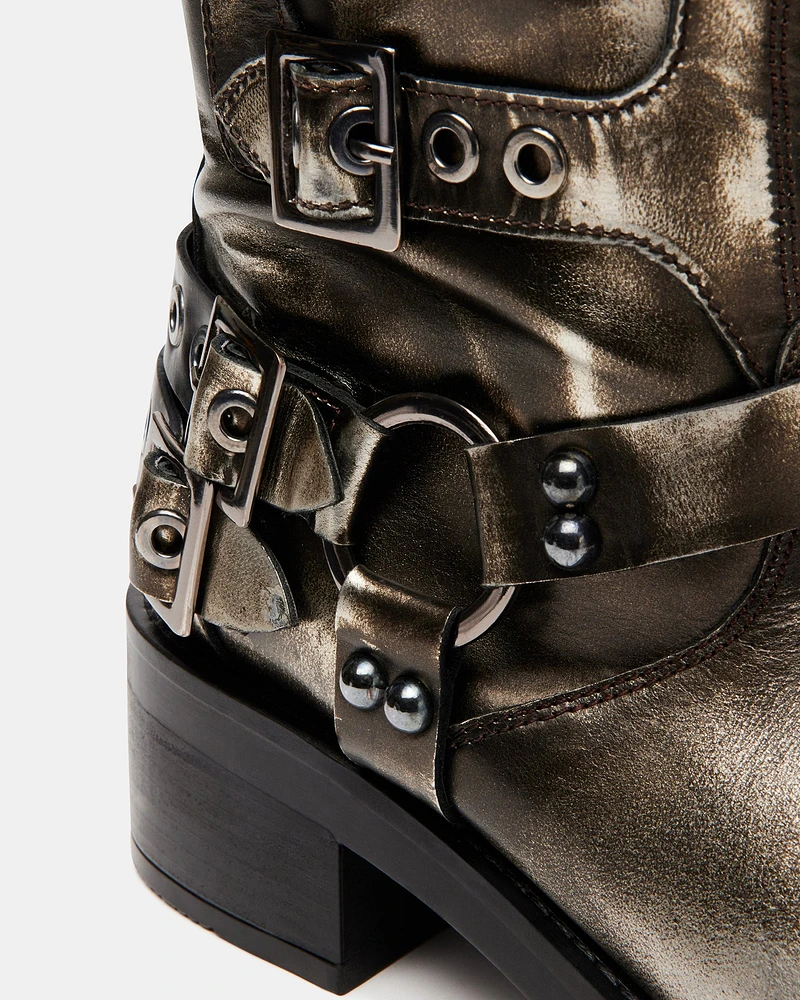 ROCKYY SILVER LEATHER