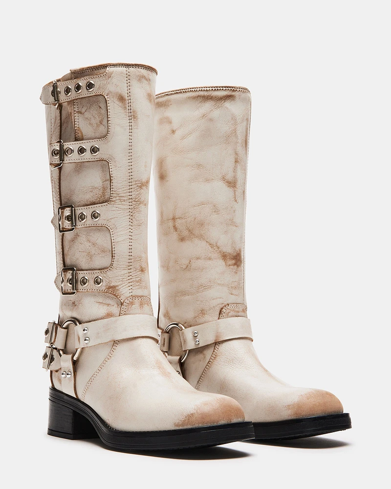 ROCKYY WHITE LEATHER
