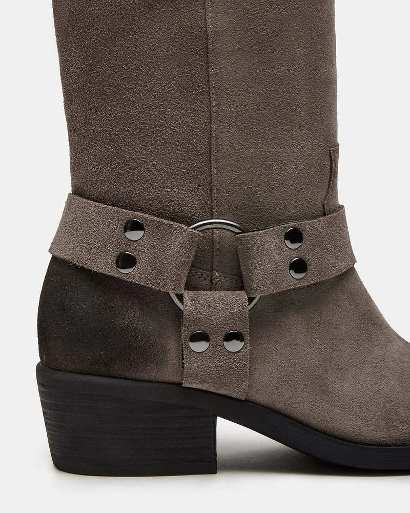 RUSKIN TAUPE SUEDE