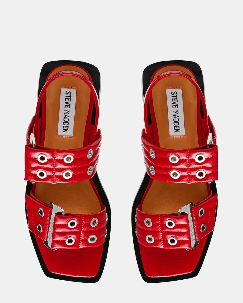 SARIA RED PATENT