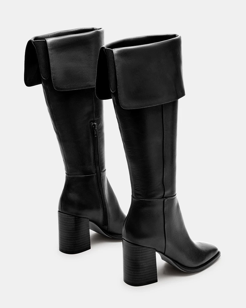 SIERRA BLACK LEATHER