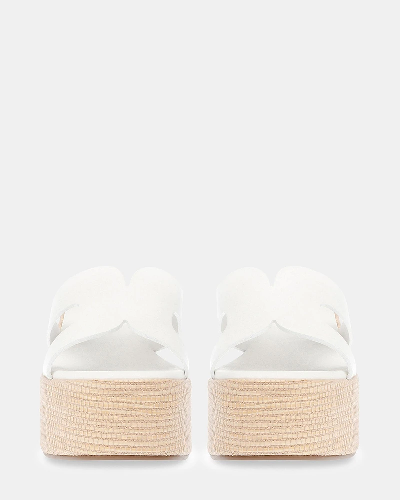 SUMMERSET WHITE LEATHER
