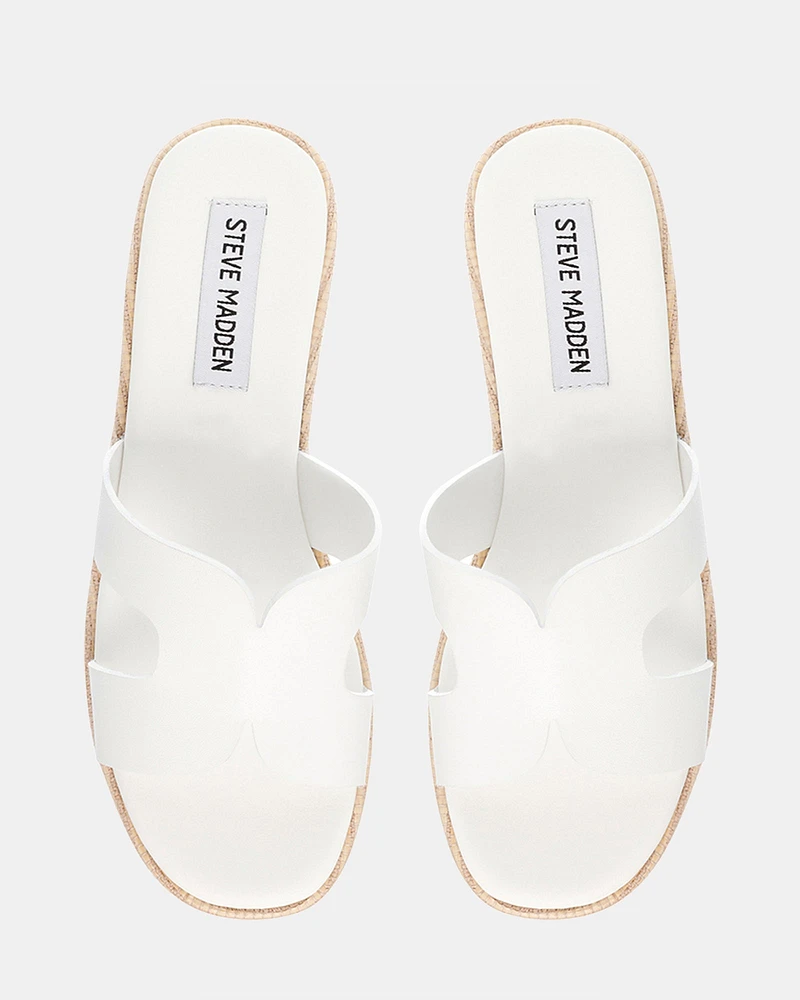 SUMMERSET WHITE LEATHER