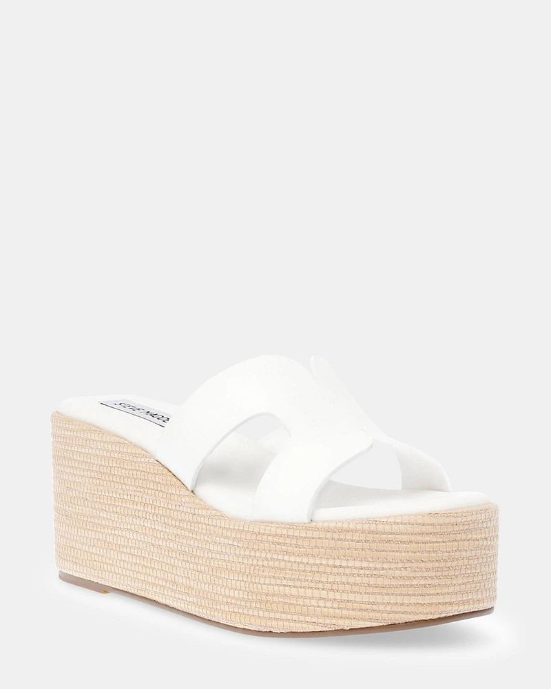 SUMMERSET WHITE LEATHER