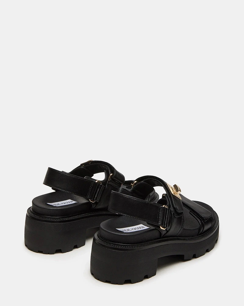 SUPERMONA BLACK LEATHER