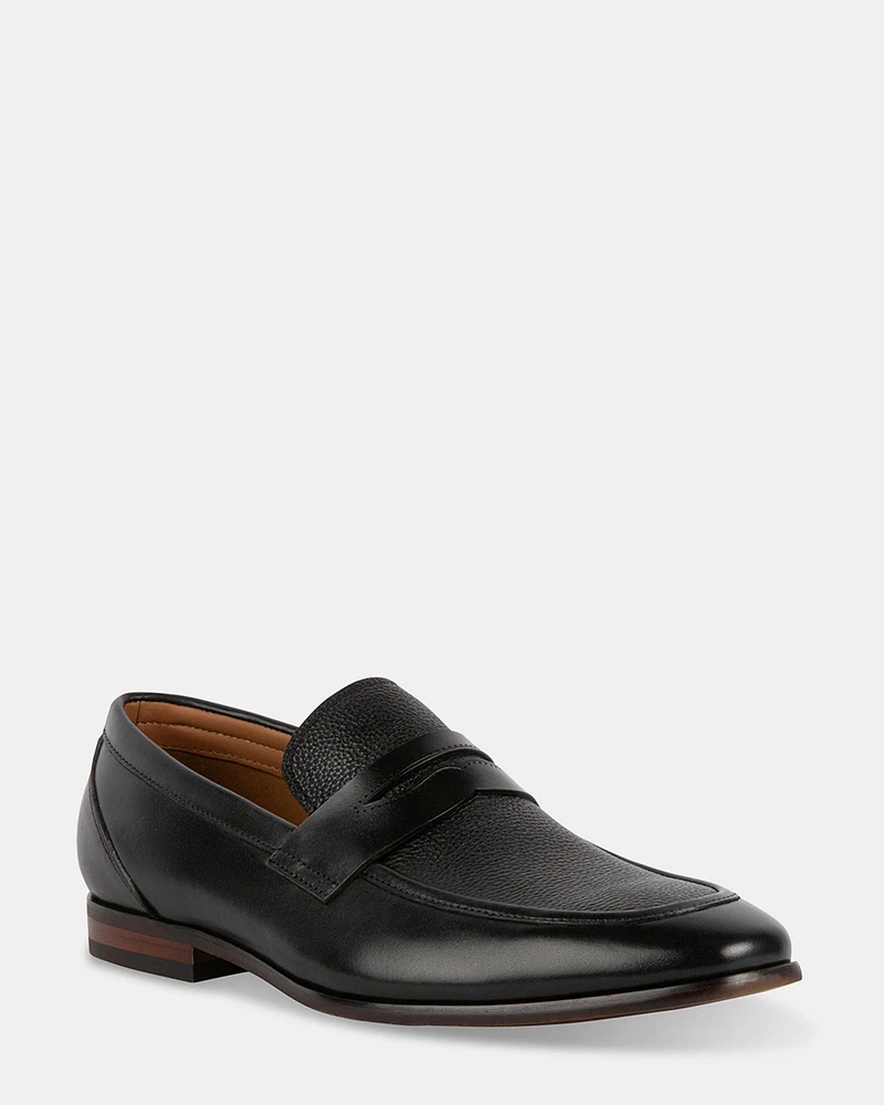 TAVER BLACK LEATHER