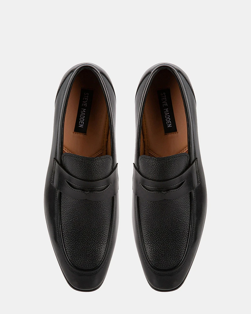 TAVER BLACK LEATHER