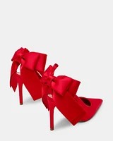 TEACUP RED SATIN