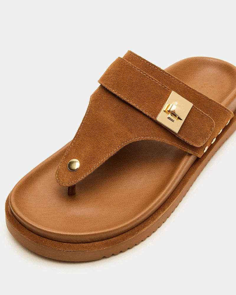 THONA TAN SUEDE