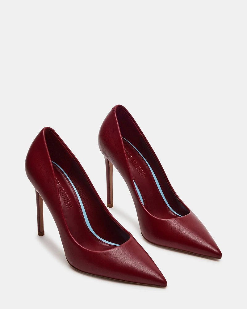 THRIVE BURGUNDY LEATHER