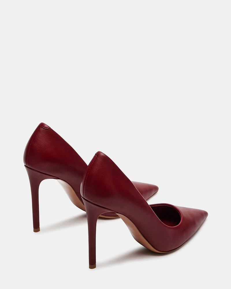 THRIVE BURGUNDY LEATHER