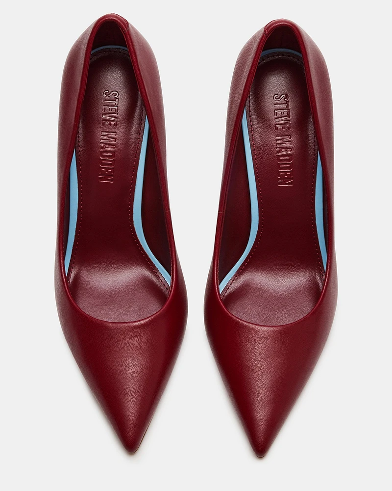 THRIVE BURGUNDY LEATHER