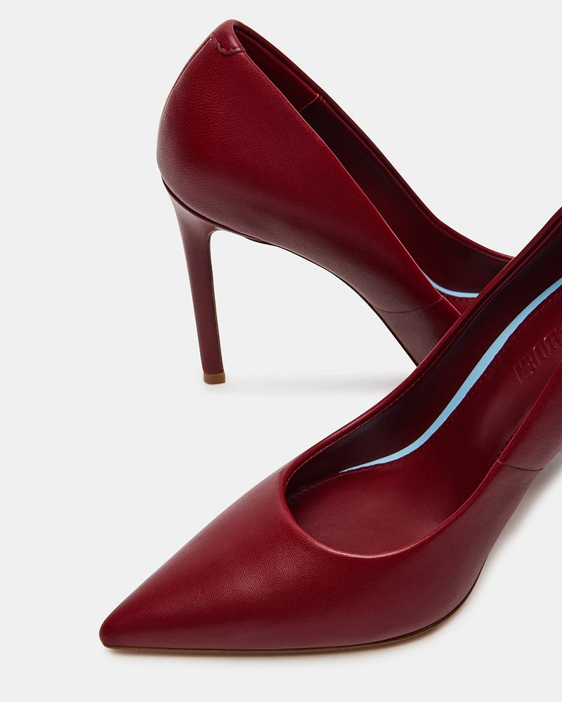 THRIVE BURGUNDY LEATHER