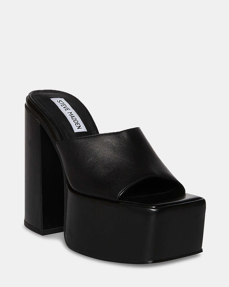TRIXIE BLACK LEATHER
