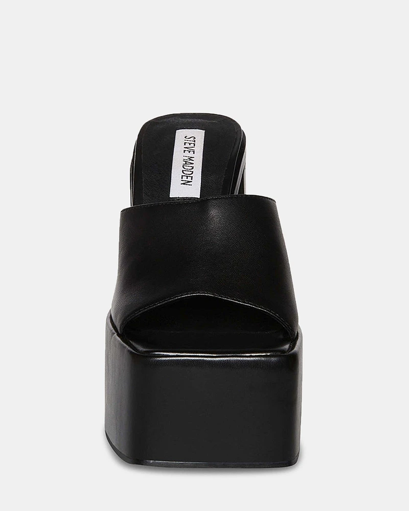 TRIXIE BLACK LEATHER