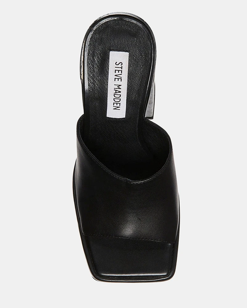 TRIXIE BLACK LEATHER