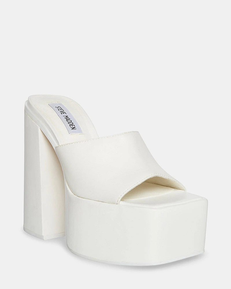 TRIXIE WHITE LEATHER