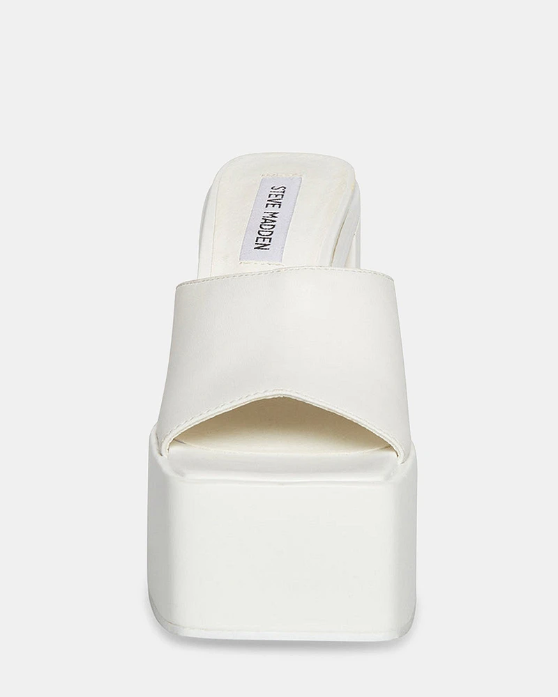 TRIXIE WHITE LEATHER
