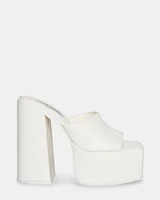 TRIXIE WHITE LEATHER